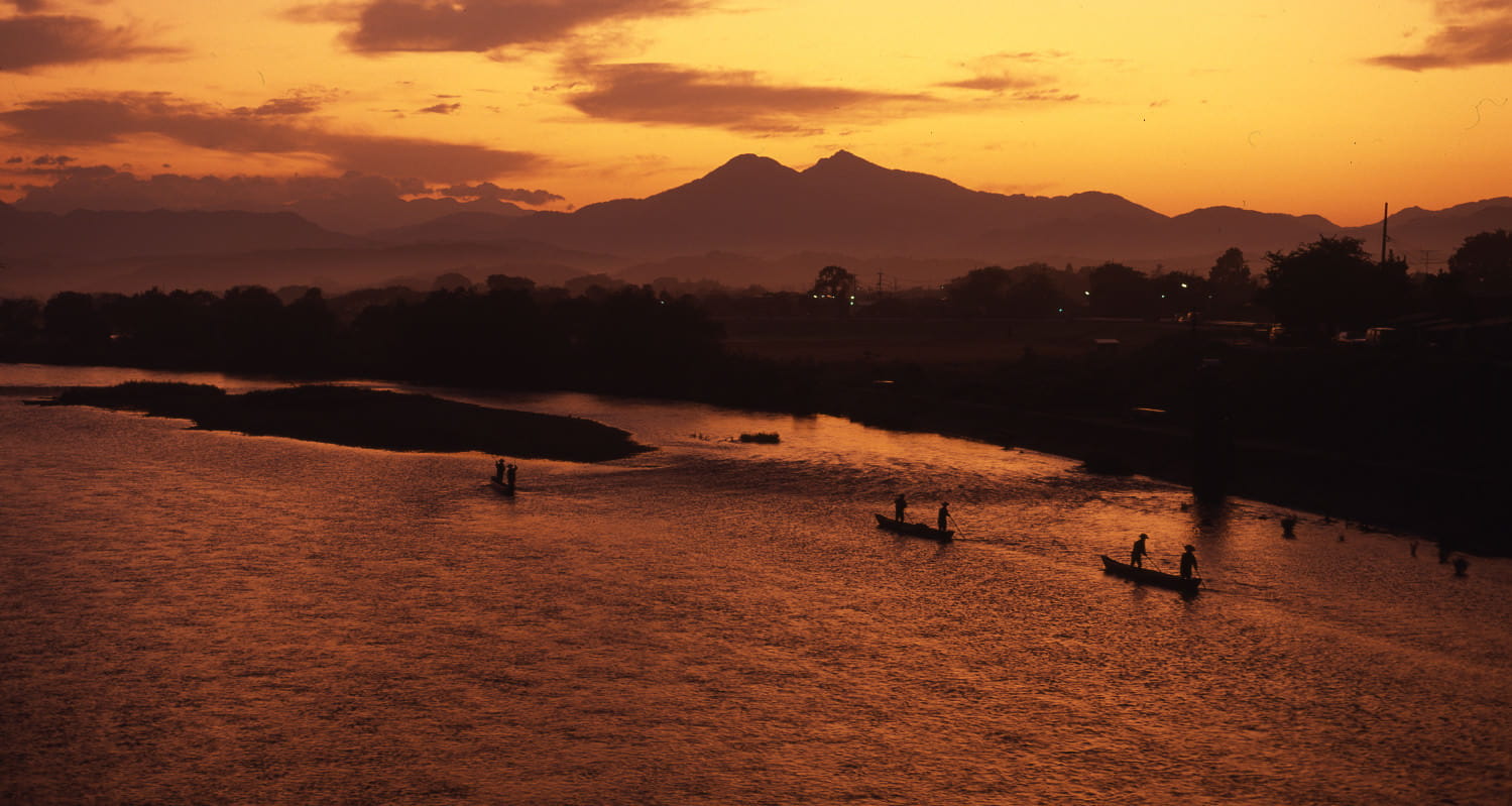 【写真】鮭漁風景